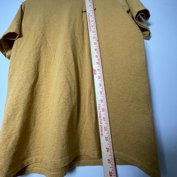 Patagonia Graphic T-Shirt Responsibili-Tee‎ Short Sleeve Crew Neck Yellow XSmall - Picture 7 of 8